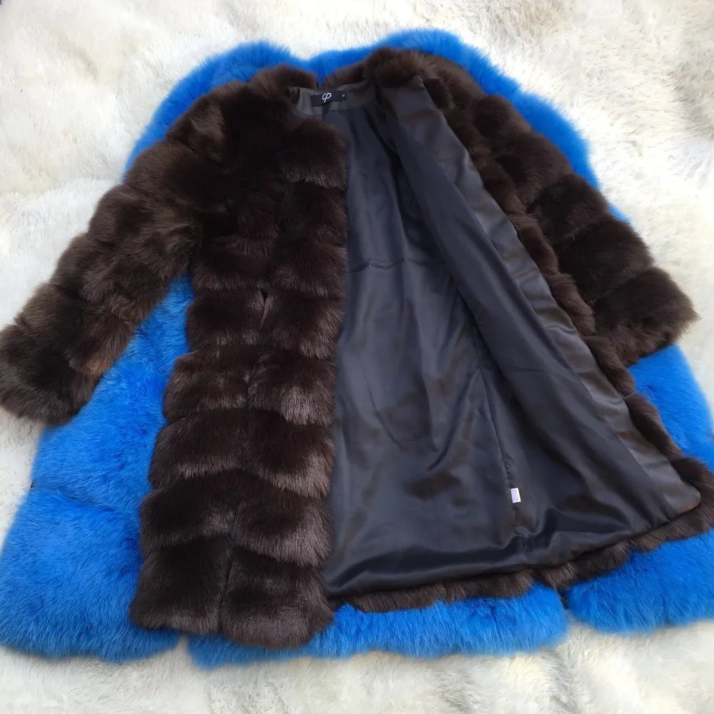 CP искусственный мех фабрика Лисий искусственный мех пальто женское зимнее Элегантное длинное пальто из искусственного меха пальто женское пальто из искусственного меха пальто CP24
