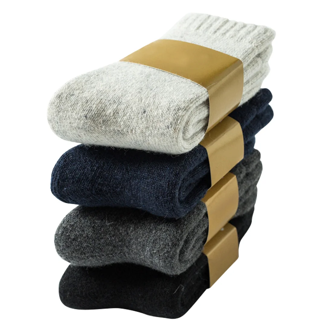 

Winter wool thick warm socks men's solid color warm socks super thick male Meias socks men Rabbit wool socks