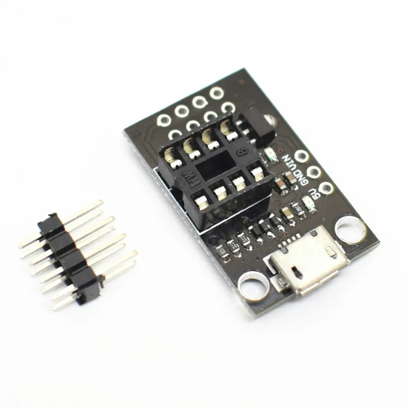 Развития программист доска с контактами для ATtiny13A ATtiny25 ATtiny45 ATtiny85 ATTINY85-20PU DIP8 DIY |