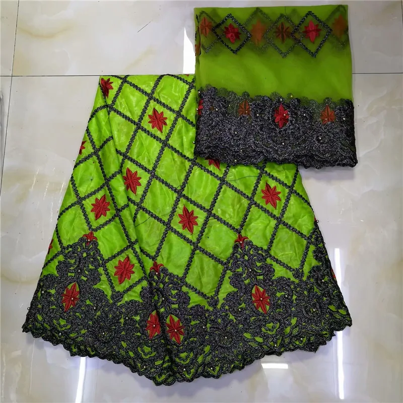 

WX!2018 latest african bazin riche fabric 5yards+2yards high quality bazin riche getzner with beads for wedding ! J10623