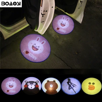 

BOAOSI 2x LED Car door Welcome laser projector Logo Ghost Shadow Light For Lexus RX GS 400 430 350 HS IS LS LX 570 ES SC