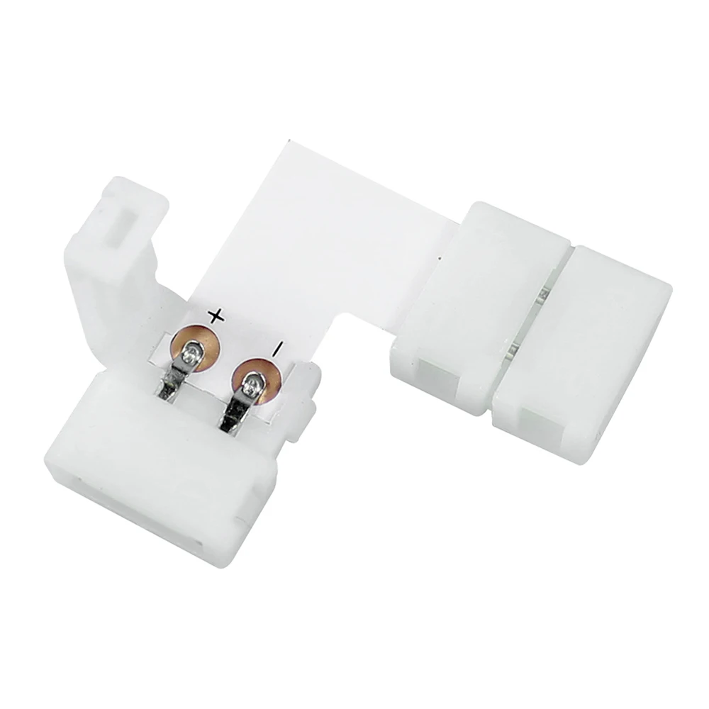 5 Pcs lot 10mm 2pin L Shape Quick Splitter Right Angle Corner Connector 2 Conductor for