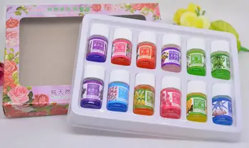 

12PSC Essential Massage Aroma Oils Rose Lavender Essential Oils For Aromatherapy Diffusers Massage Fragrances Lemon Ocean Oil