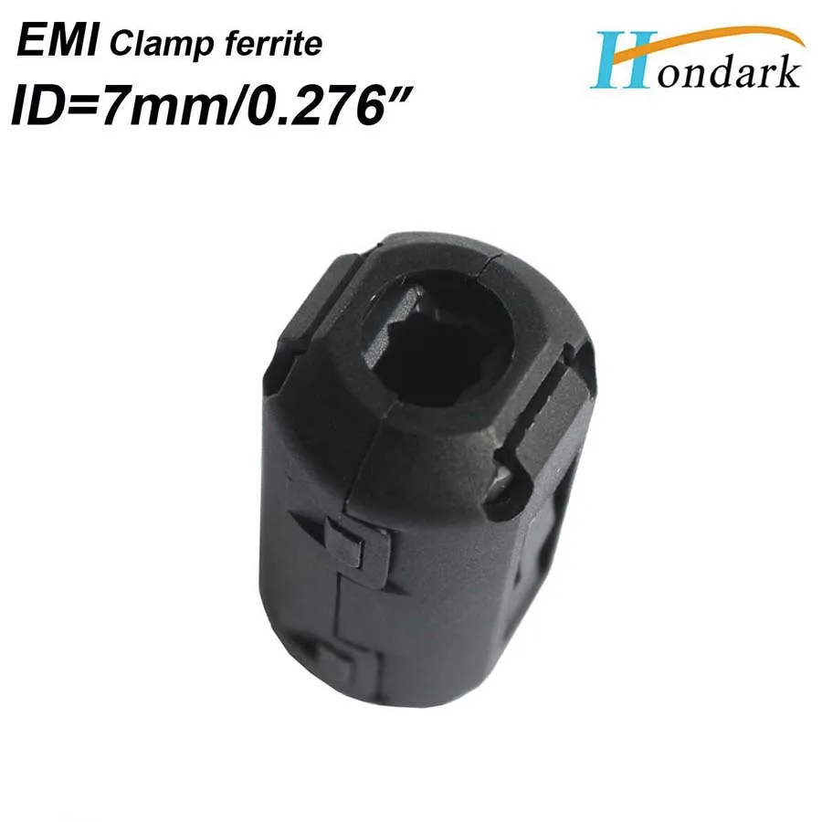 10pcs each inner diameter 7mm 9mm split clip EMI filter ferrite bead