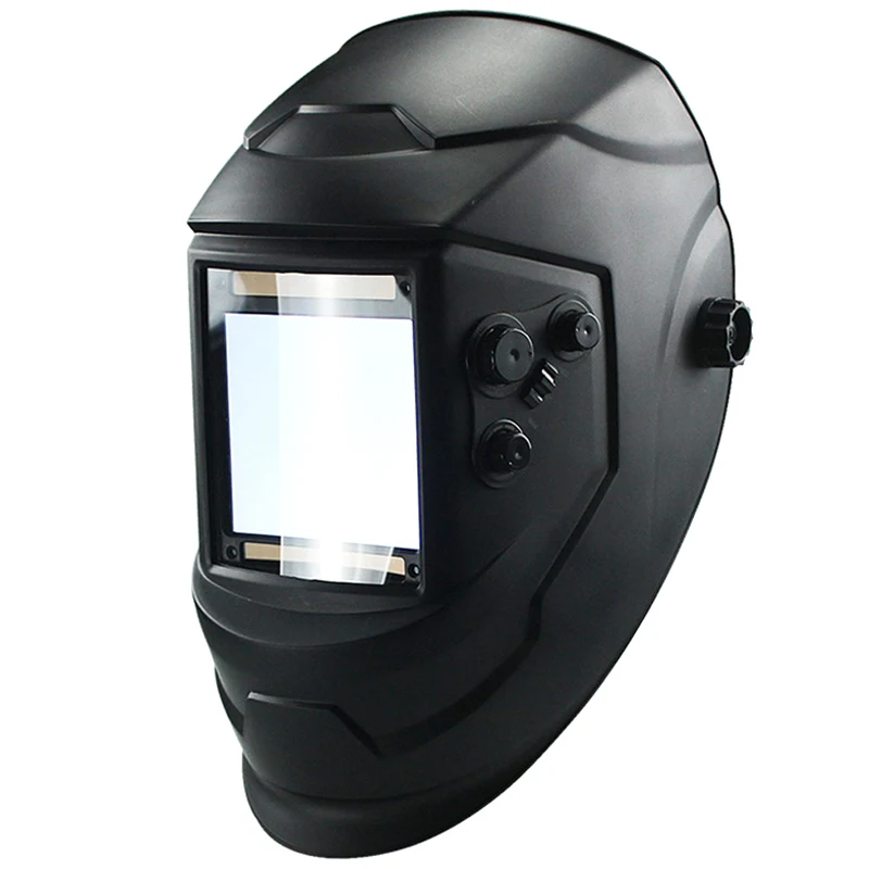 

New Big View Eara Welding Helmet 4 Arc Sensor DIN5-DIN13 Solar Auto Darkening Goggles SF66
