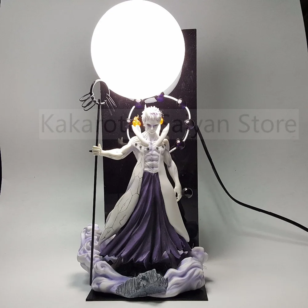 Naruto Action Figures Uchiha Obito Rikudousennin Sharingan PVC Model Toy Naruto Shippuden Movie Anime Figure Obito Led Light Naruto Action Figures Uchiha Obito Rikudousennin Sharingan PVC Model Toy Naruto Shippuden Movie Anime Figure Obito Led Light