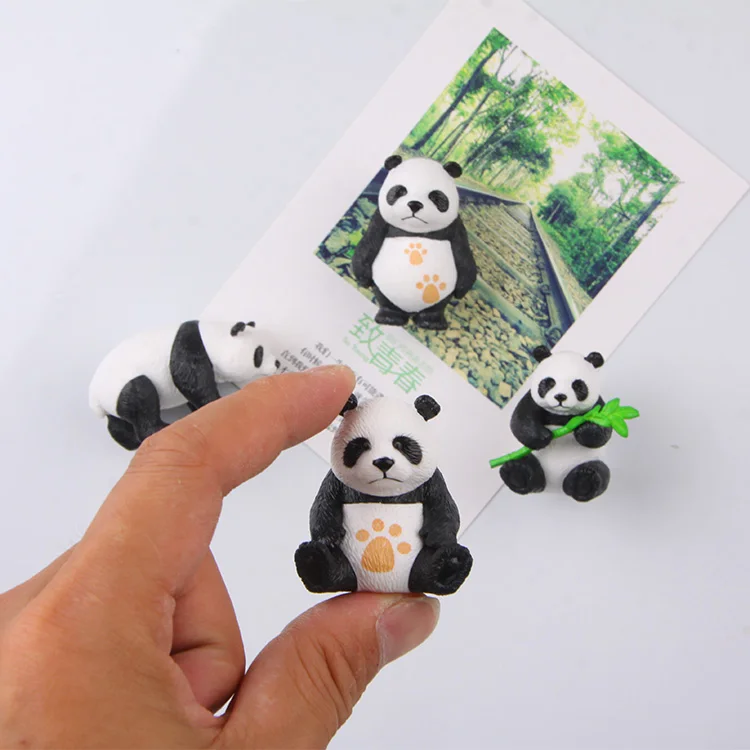 Милый Китай панда магнит на холодильник прекрасный мультфильм магнитная наклейка украшение дома доска наклейка s раннее образование