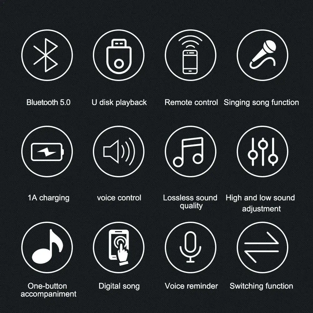 5,0 Bluetooth AUX аудио музыкальный приемник умный пульт дистанционного управления адаптер управления Поддержка телефона/U диск поддержка