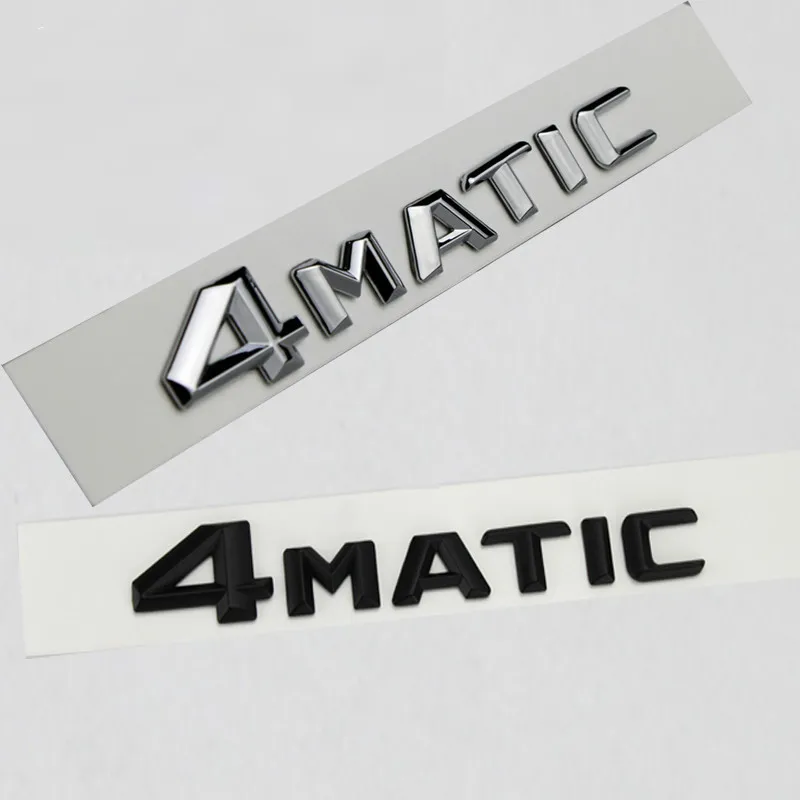 DCALU Black Mate 3D CLA 45 Emblema De Coche CLA45 Trunk De