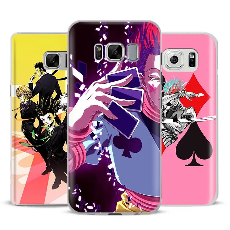 

Hunter Hunter Gon Anime Phone Case Cover Shell For Samsung Galaxy S4 S5 S6 S7 Edge S8 Plus Note 8 2 3 4 5 A5 A7 J5 2016 J7 2017