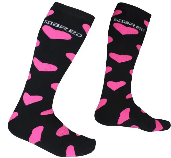 Профессиональные лыжные носки для женщин и мужчин, теплые зимние спортивные лыжные носки, хлопковые теплые дышащие уличные зимние носки - Цвет: 2