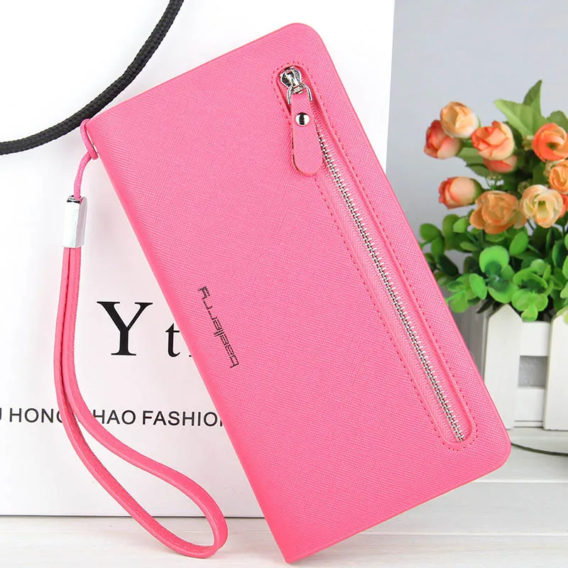 Zipper Purse Women Wallet Case For Iphone 5S SE 6 6S 7 8 Plus X Universal Case For IPhone XS Max XR Case Coque For IPhone XR XS (14)