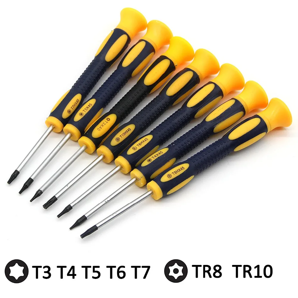 

T8 T6 T10 Torx Screwdriver Set Tool Kit Spudger Prying Repair Tool for Xbox 360 / One Controller And PS3 PS4 Phone Computer