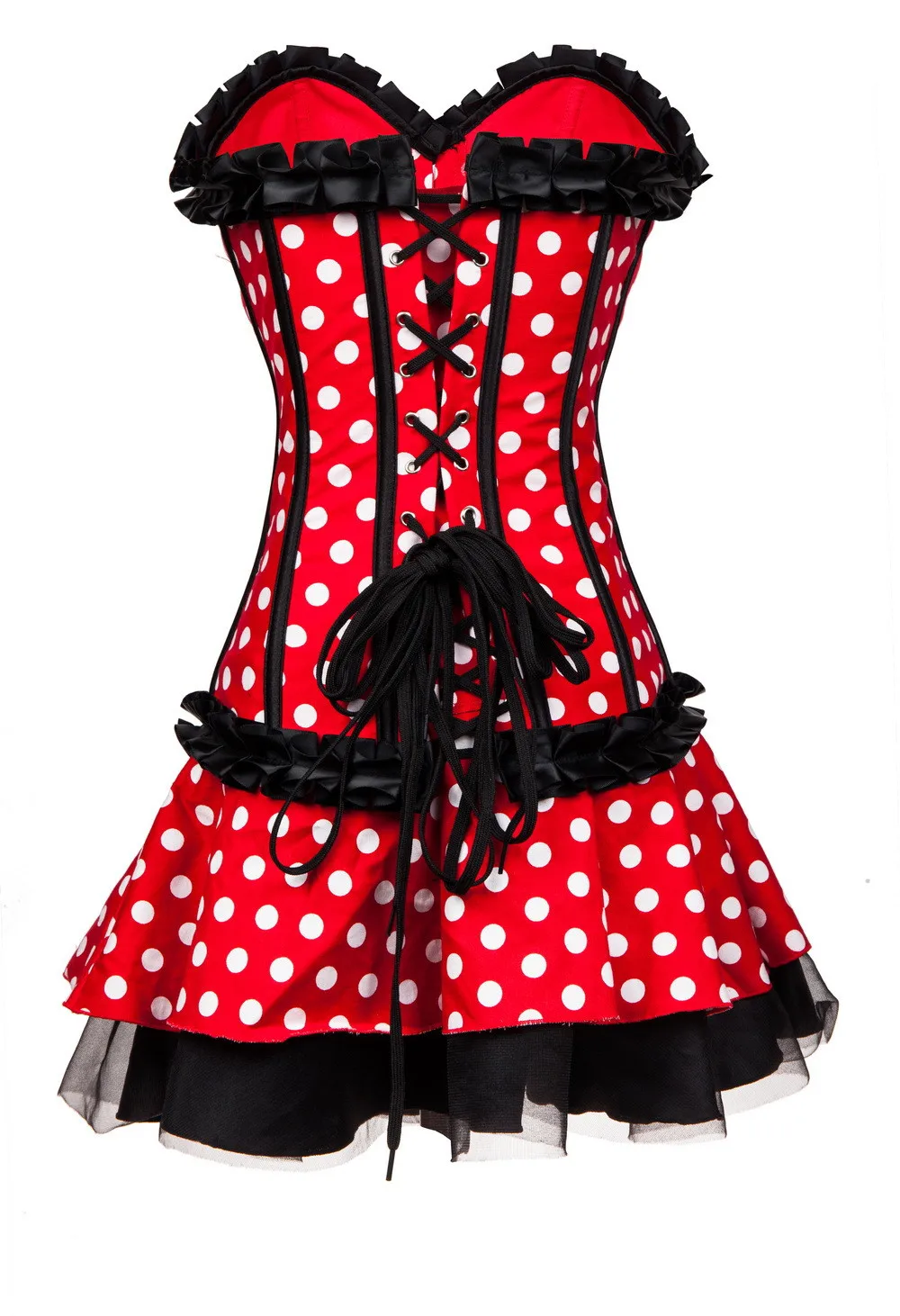 S XXL Deluxe Cutie Pie Miss костюм Минни Маус корсет юбка повязка на голову|mouse costume|minnie mouse