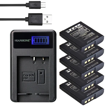 

5PCS 1900mAh NP-BG1 NP BG1 Camera Battery+LCD Charger For Sony DSC-H50 DSC-H3 DSC-H9 DSC-H10 DSC-H7 DSC-H20 DSC-H55 DSC-H70 W70