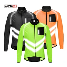 WOSAWE Motorcycle Jacket Windbreaker High Reflective Ciclismo Ultra-Light Windproof Jacket Wind Tops Coat High Visibility WOSAWE Motorcycle Jacket Windbreaker High Reflective Ciclismo Ultra-Light Windproof Jacket Wind Tops Coat High Visibility