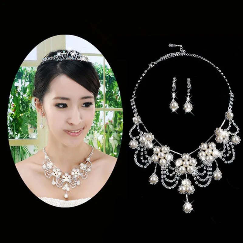 Luxury Wedding Bridal Jewelry Sets