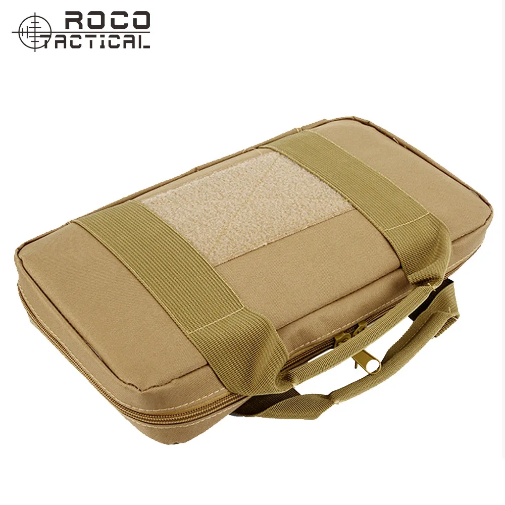 ROCOTACTICAL Tactical Single Pistol Case Military Pistol Hand Gun Bag Gun Rug Outdoor Soft Pistol C
