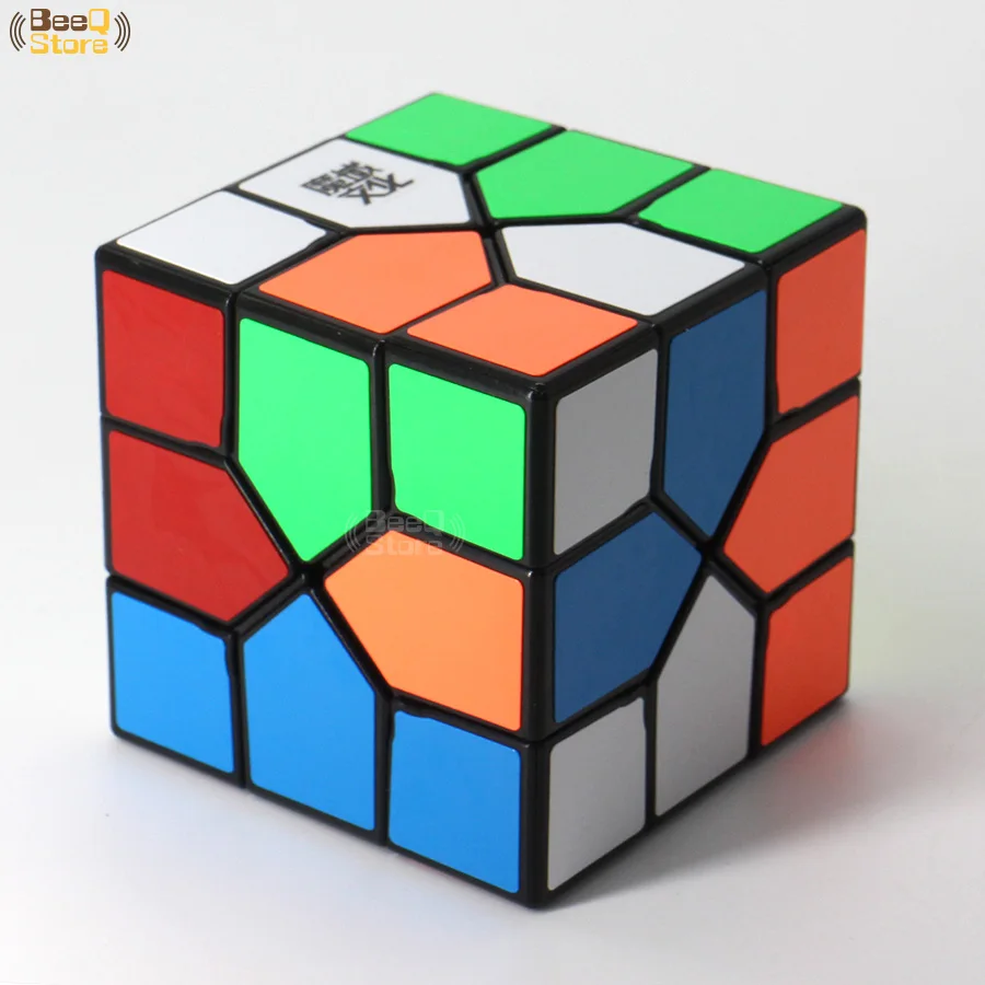 Moyu Yuhu реди Cube Magic Cube Stickerless 3x3 Цветной корпус головоломка Профессиональный Треугольники Форма Cubo Magico развивающие