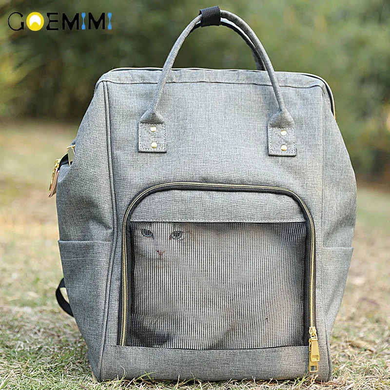 

Cat Carrier Backpack Mesh Breathable Travel Carrying Bag Sling Backpack For Small And Medium Dogs Carrier
