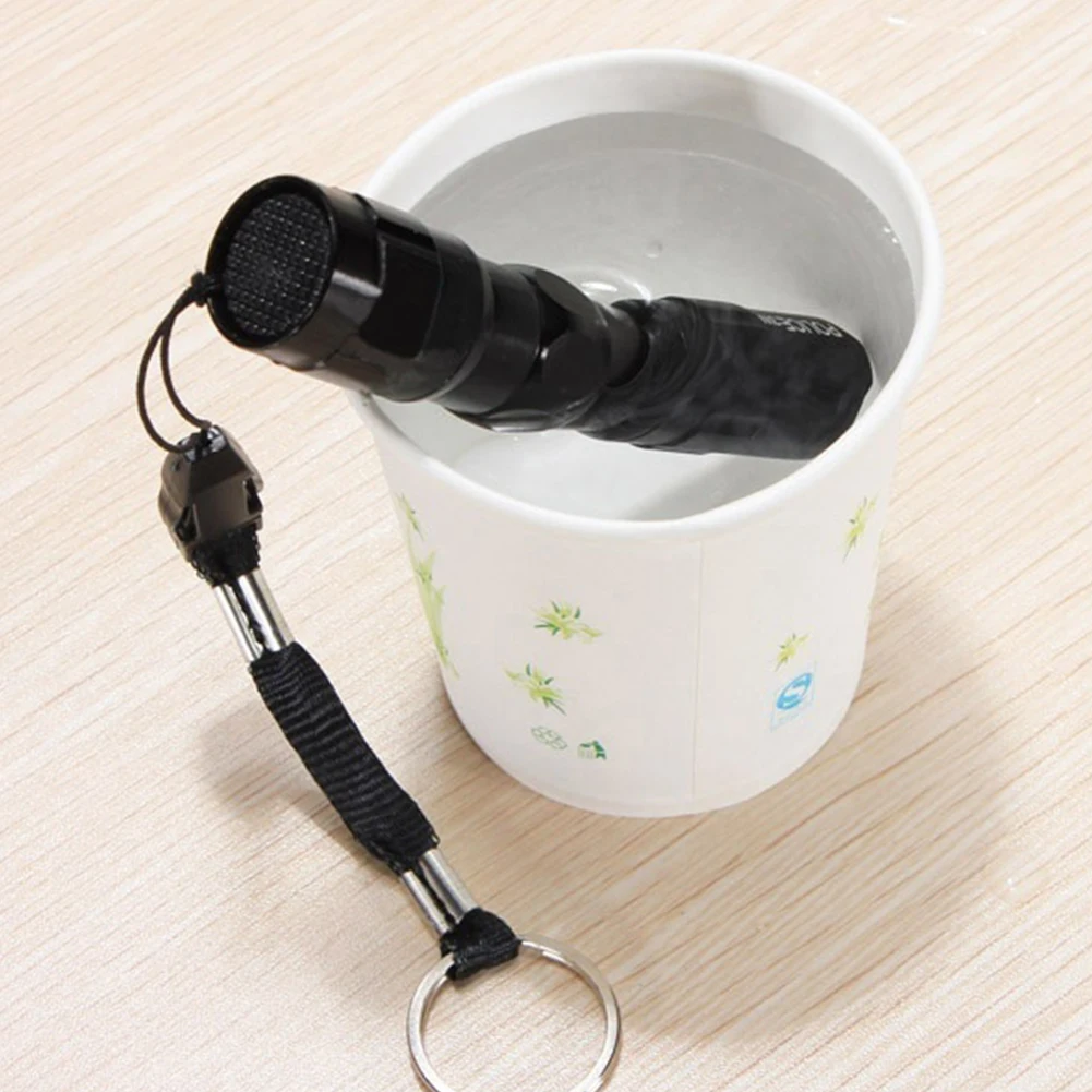 

High-quality Mini Black Waterproof LED Flashlight outdoor camping cycling bicycle LED Torch penlight