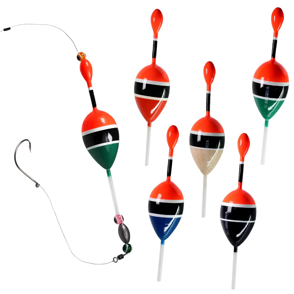 5pcs/lot Fishing Slip Float 15g 5g Slip Bobber Rigs Balsa Wood Fishing