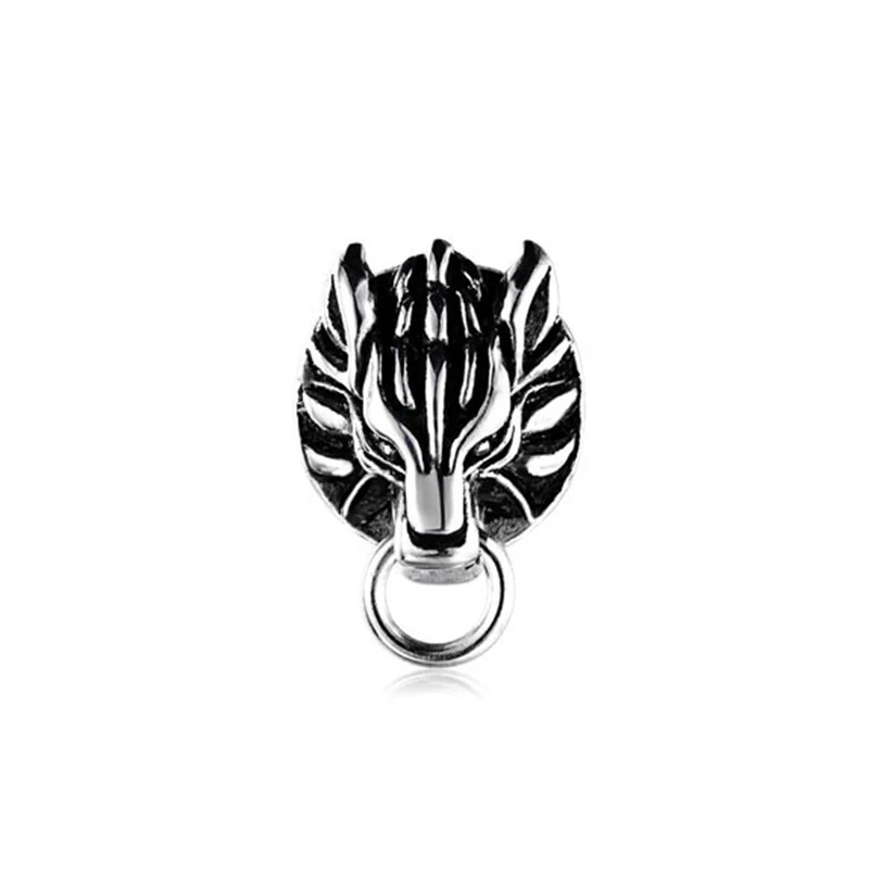 Final Fantasy Ear Ring Cloud Strife волк Клода серьги с волком последняя фантазия VII FF7AC 925 серебряные серьги гвоздики