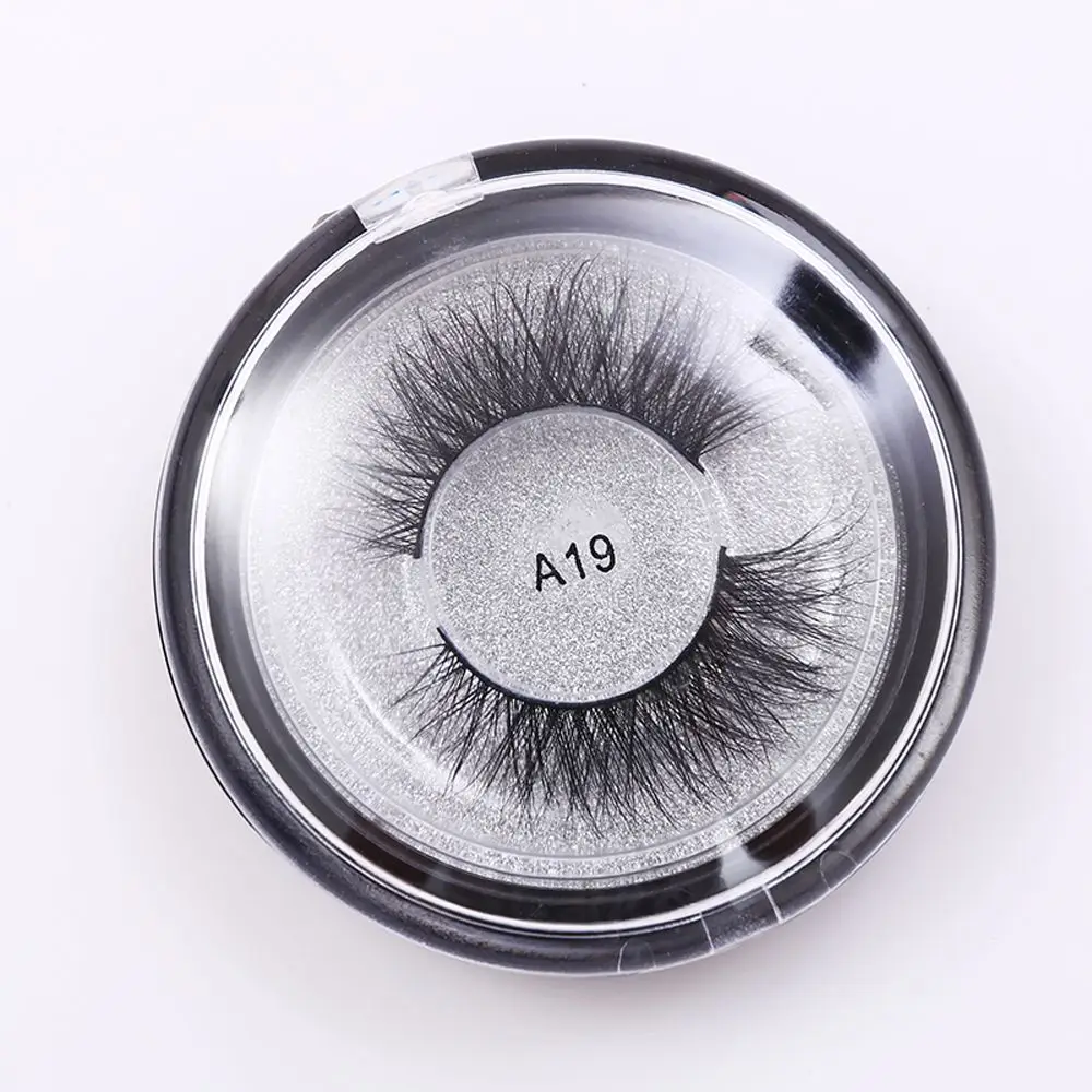 

1 Pair Handmade 3D Mink Fur False Eyelashes Multilayers Natural Soft Thick Eye Lashes Extension Makeup Tools (#A19)