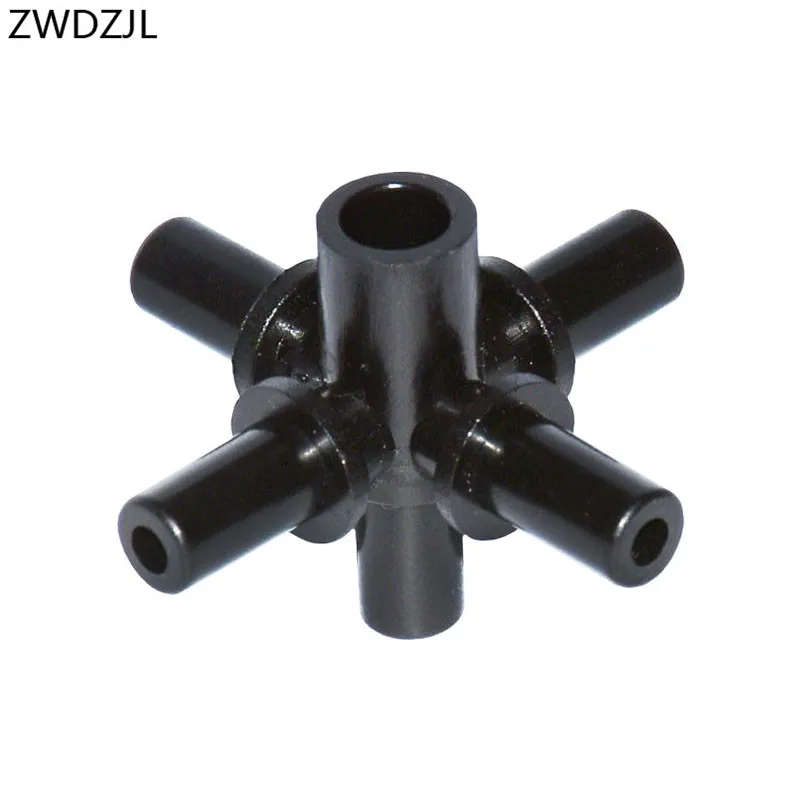 

Irrigation 5-way connector 6mm cross water splitter garden hose splitter 5 way Atomizing nozzle adapter 120pcs