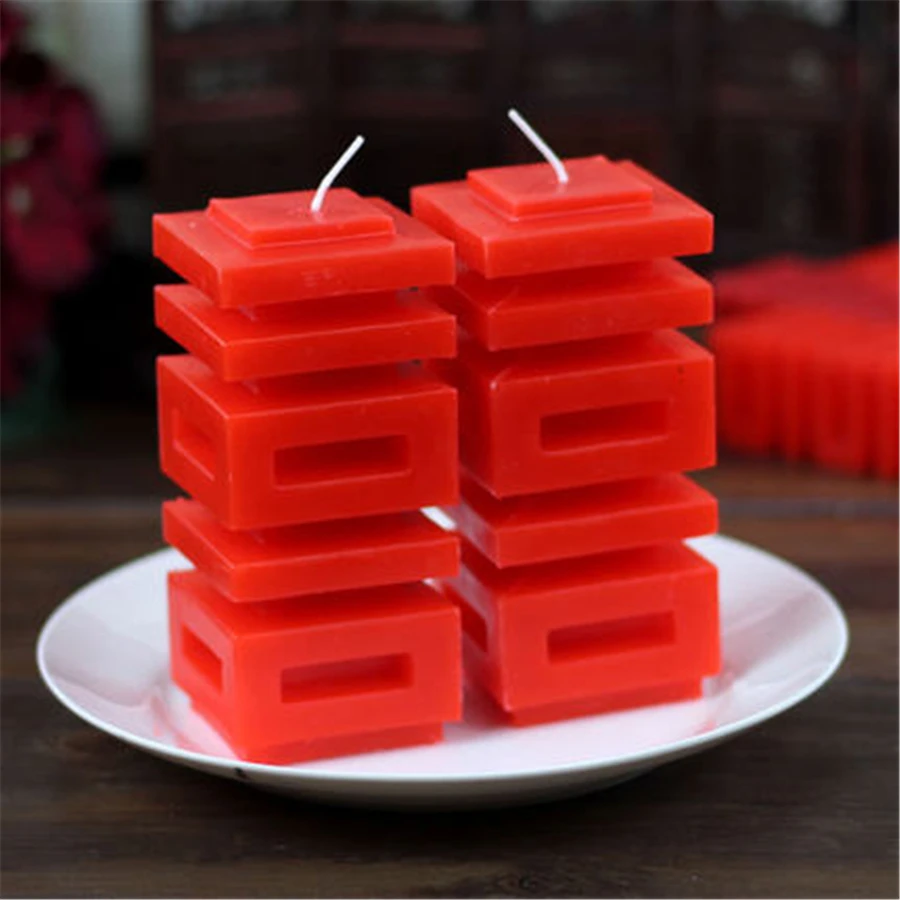 Wedding Candles Wax Smokeless Holder Velas Bougies D Coratives Yankee