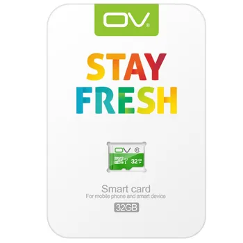 

OV 32GB TF MicroSD Card 32G Memory Card 100% Original Genuine C10 80MB/s +Adapter for Phones Driving Recorders Monitoring etc