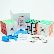 MoYu Mofangjiaoshi MF3RS3 3x3x3 куб магический куб V3 черный Stickerless 3 слоя Cubo Magico Головоломка Куб игрушки для детей