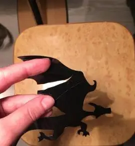 3d наклейка Дракон Хэллоуина декора динозавры искусства Переводные рисунки наклейки на стену для праздника вечерние фон черного цвета 7 шт./компл