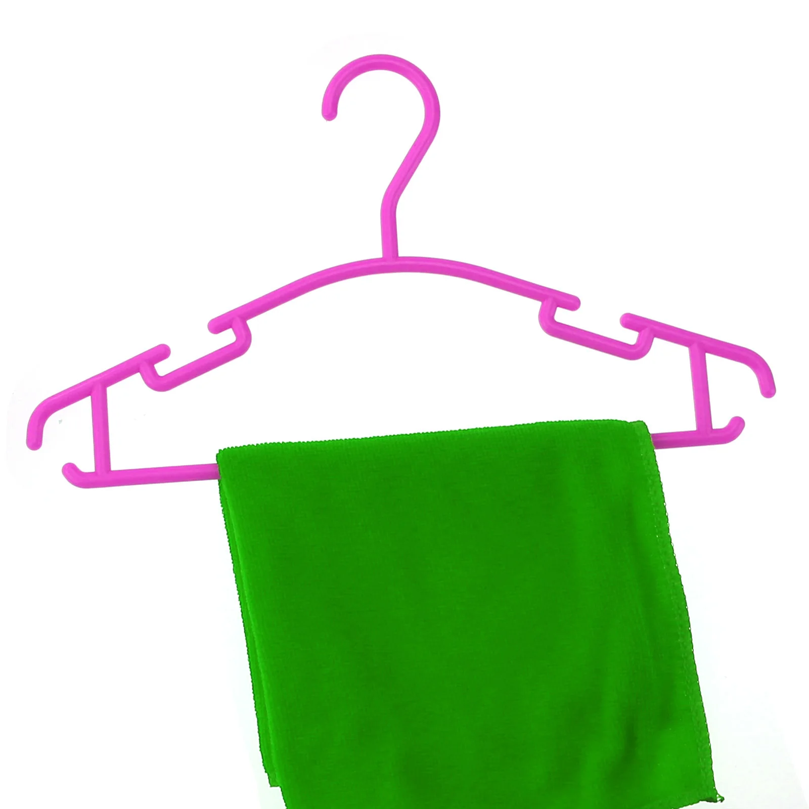 10 шт./лот, портативная вешалка для одежды, детская одежда для малышей, пластиковая вешалка, крючок, органайзер для дома