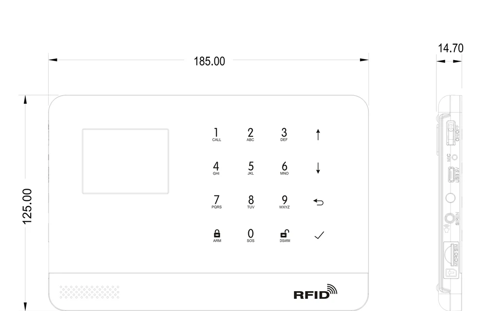 Kits de sistema de alarme