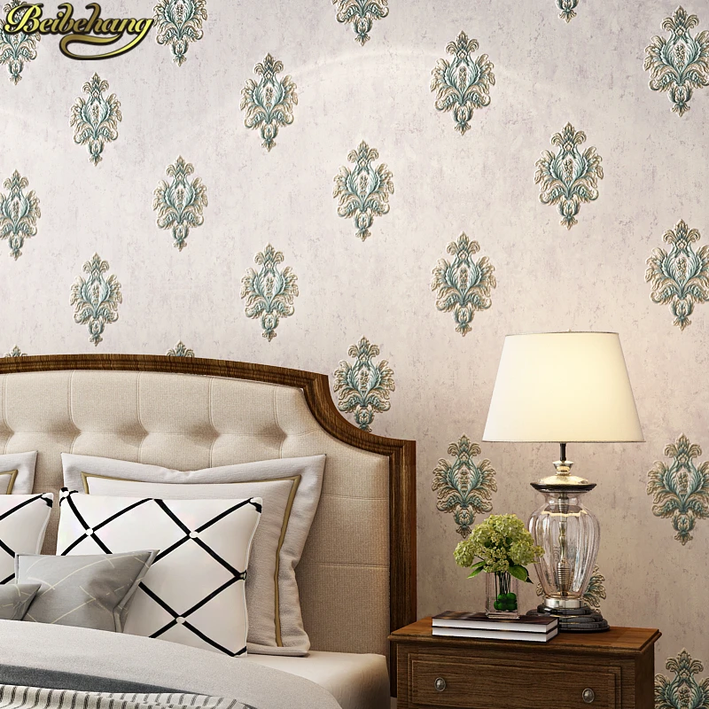 

beibehang Luxury European wallpaper for living room TV background Damascus wall paper high-grade mottled wall papers home decor