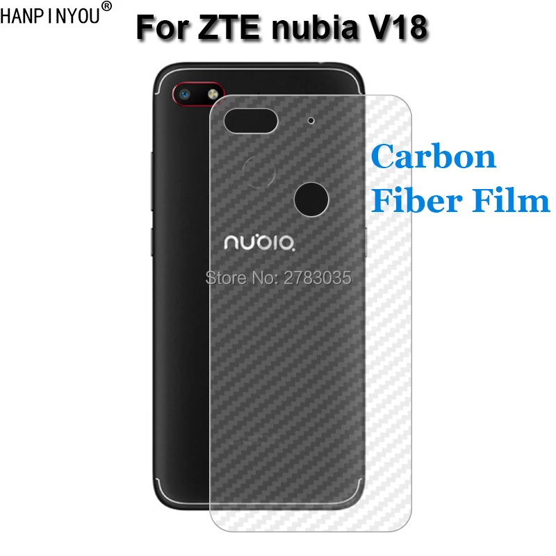 Для ZTE nubia V18 6 01 &quotпрочная 3D защитная пленка из углеродного волокна с защитой от