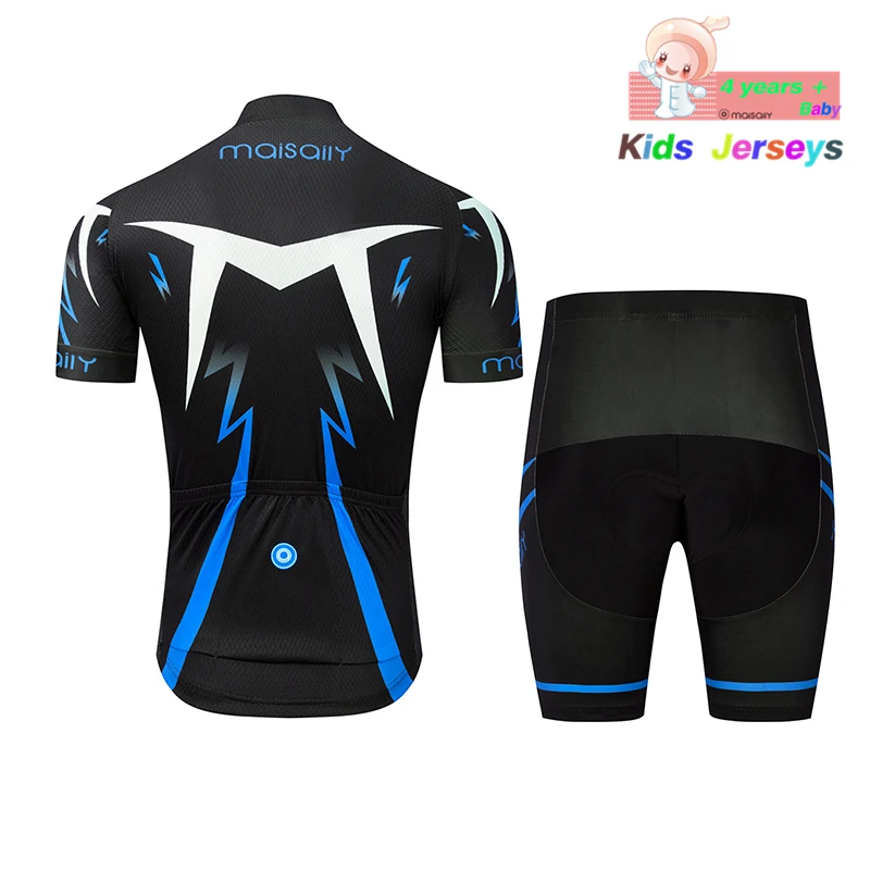 Детский флуоресцентный цветной комплект из Джерси для велоспорта, детские шорты для горного велосипеда, одежда для горного велосипеда, Майо, Ropa Ciclismo