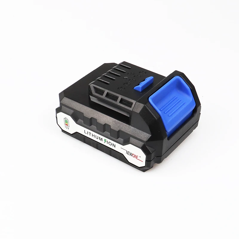 Comprar Batería de Liuthium de 2000mAh utilizada para máquinas de iones de litio NEWONE y KEINSO de 12V como amoladora angular, sierra de Saber, taladro eléctrico, etc.