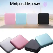 15000 Mah Fashion Mini Power Bank Double Usb External Battery Portable Phone Charger Powerbank For Xiaomi Iphone X Samsung