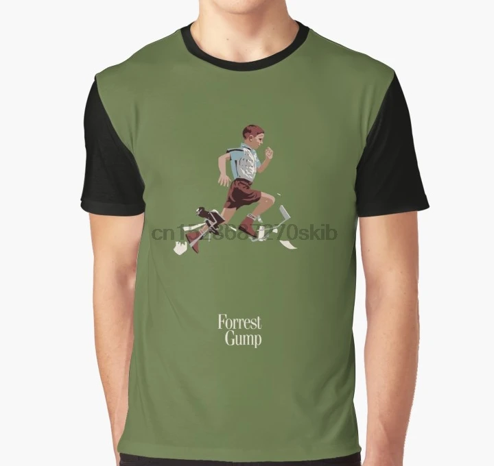 

All Over Print 3D Tshirt Forrest Gump Full Print Big print Graphic T Shirt