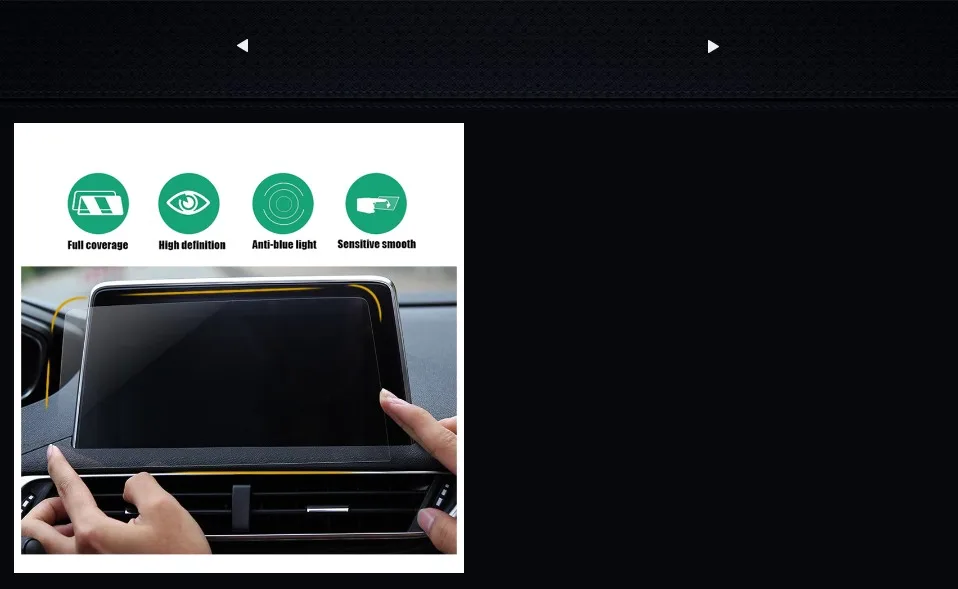 Gps экран Защитная пленка для peugeot 2008 3008 4008 308 408 508/508L Закаленное стекло протектор экрана анти синий светильник