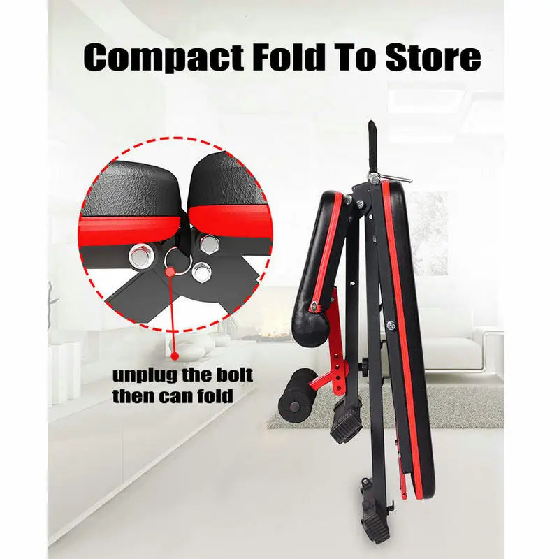 Multi Purpose 3 In 1 Adjustble Sit Up Bench Utility Bench For