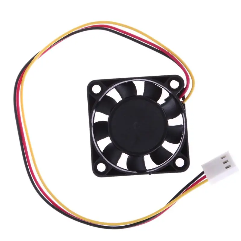 40x40x10mm 3 Pin 40mm 4 DC 12V Computer CPU Cooler Cooling Fan Replacement Cooler Cooling Fans for Computer PC Desktop