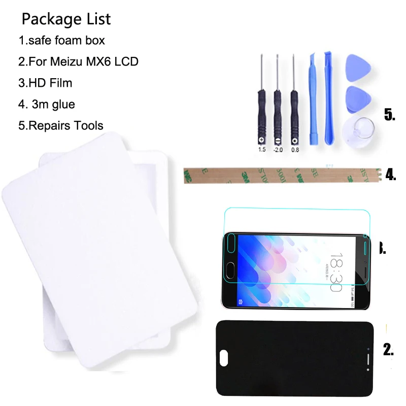 meizu mx6 lcd 3DDDD