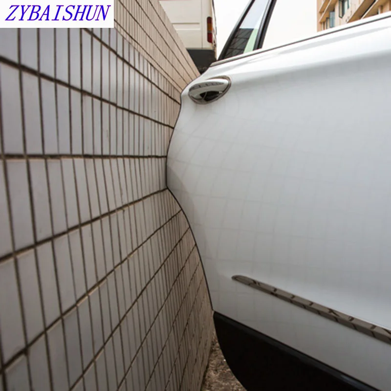 

Anti-Collision Lane Protection Door Ribbons Rubber Edge Gates Locks Side Protector Sticker Scratches Car Car-styling