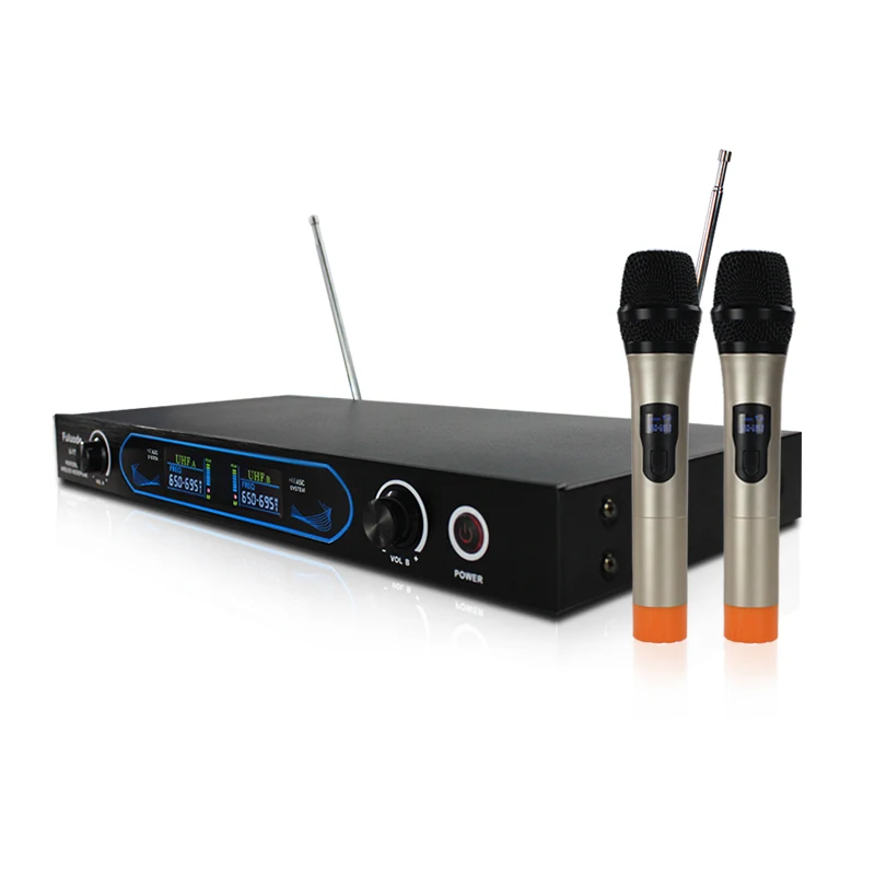 FULUODE Handheld Wireless Microphone UHF High