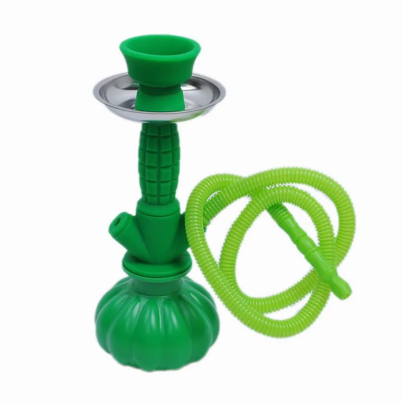 Plastic Hookah Complete Set Narguile chicha silicone shisha smoking