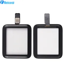 Netcosy 38 мм 42 мм сенсорный экран дигитайзер стеклянная панель объектива для Apple Watch серии 2 серии 3 38 мм 42 мм сенсорный экран Repiar запчасти