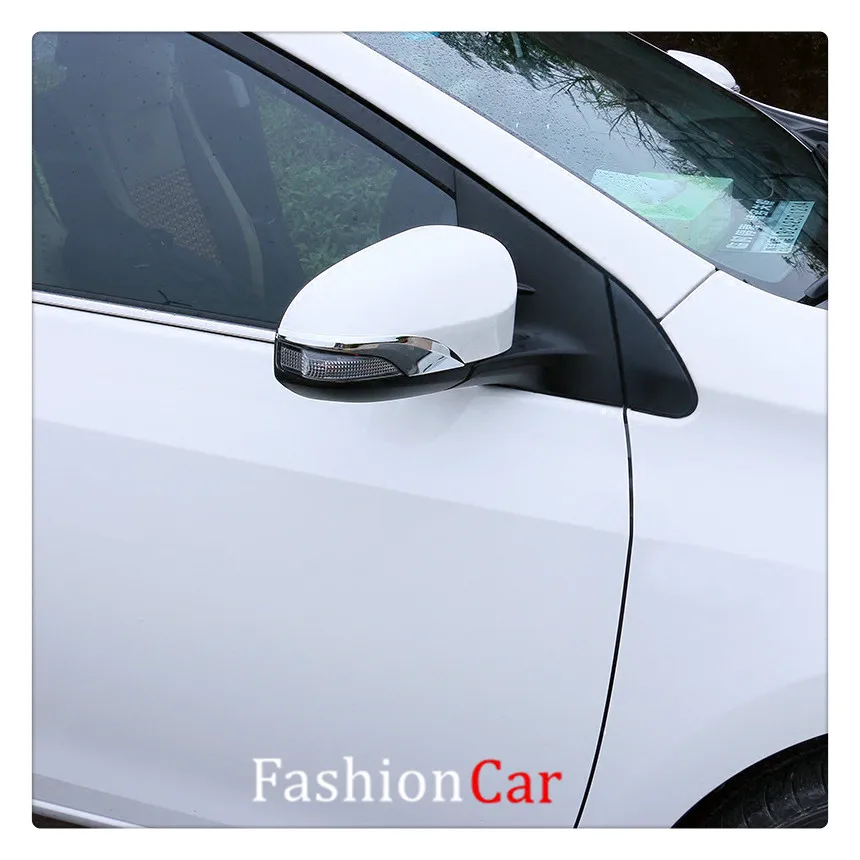 Side Mirror Chrome Cover Trim Molding Overlay For Toyota Corolla 2014